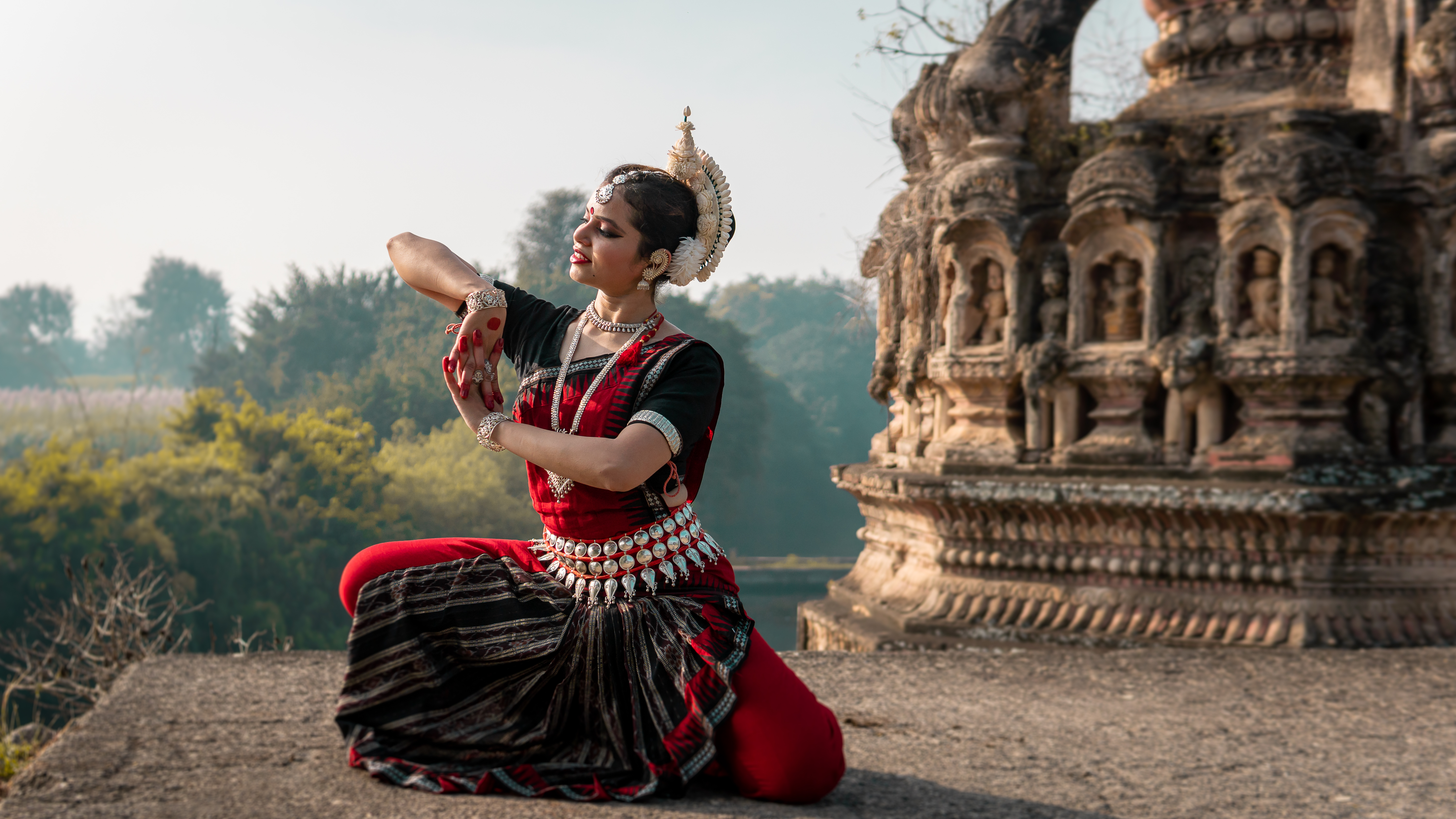 Odissi on stage and in the studio — performance and practice